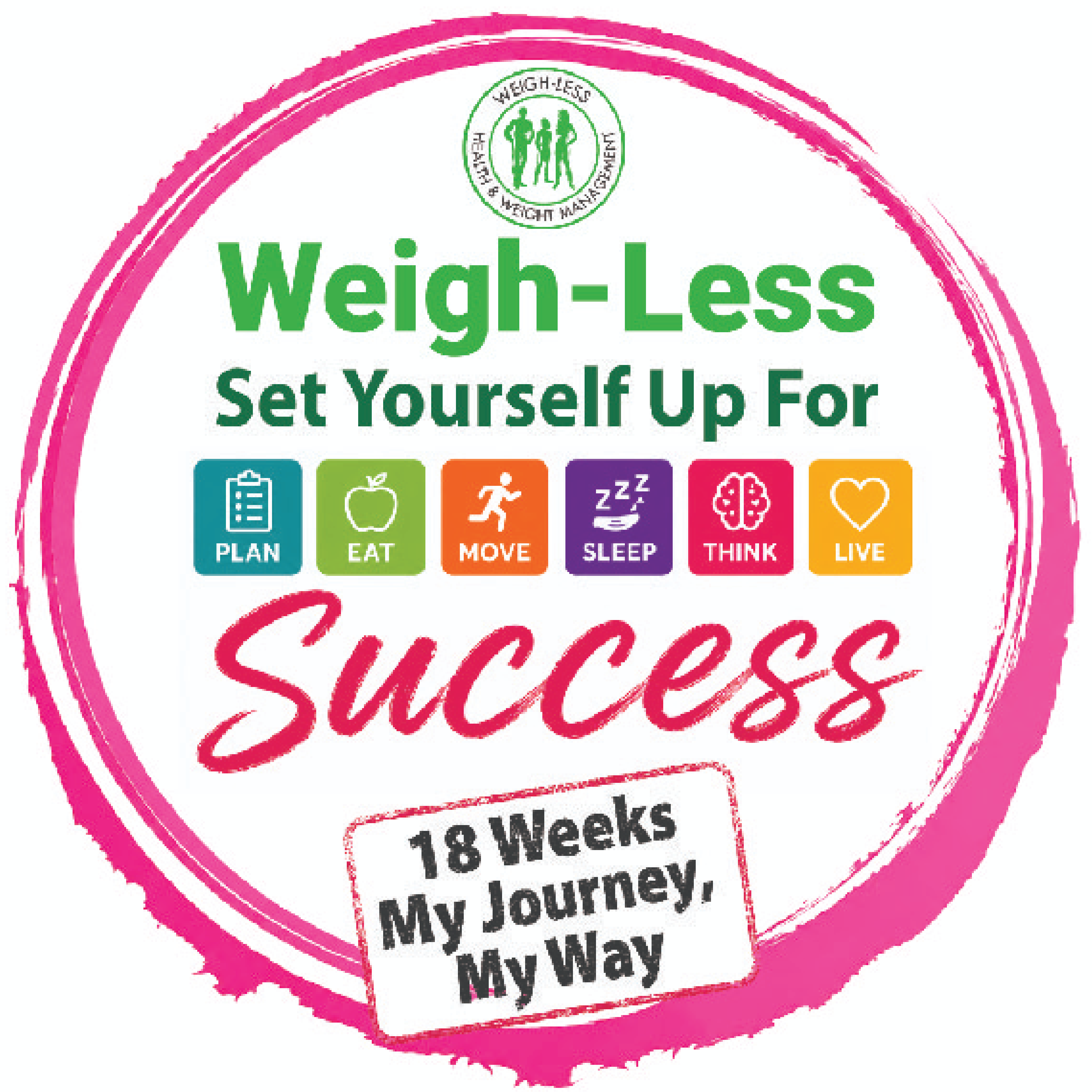 Weigh-Less Set Yourself Up For Success logo